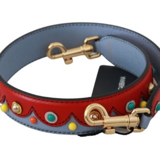 Dolce & Gabbana - Elegant Multicolor Leather Shoulder Strap