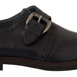 Dolce & Gabbana - Elegant Bordeaux Derby Leather Shoes