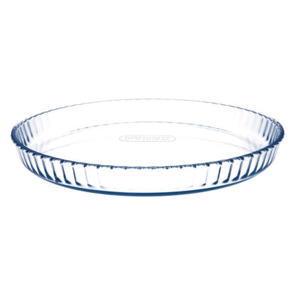 Φόρμα για Κέικ Pyrex Classic Vidrio Διαφανές Γυαλί Επίπεδο Στρόγγυλο 31 x 31 x 4 cm x6