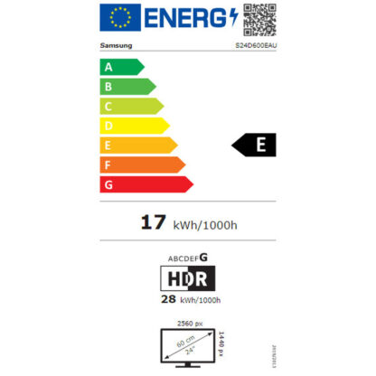 Οθόνη Samsung LS24D600EAUXEN 24" Quad HD 100 Hz