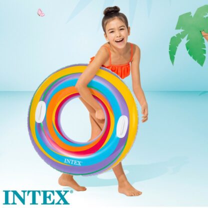 Φουσκωτό Ντόνατ Intex Ø 91 cm 91 x 22 x 91 cm (24 Μονάδες)