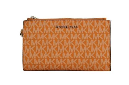 Michael Kors - Jet Set Travel Honeycomb Multi PVC Large Double Zip Wrist Wallet