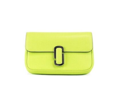 Marc Jacobs - The J Marc Green Glow Smooth Leather Shoulder Crossbody Handbag