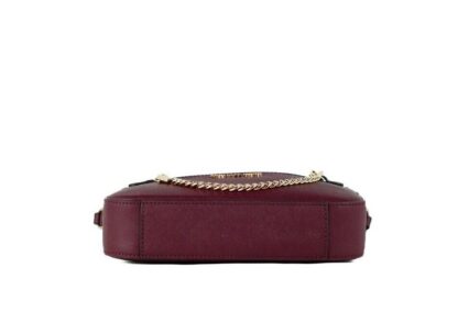 Michael Kors - Jet Set Large East West Mulberry Leather Zip Chain Crossbody Bag