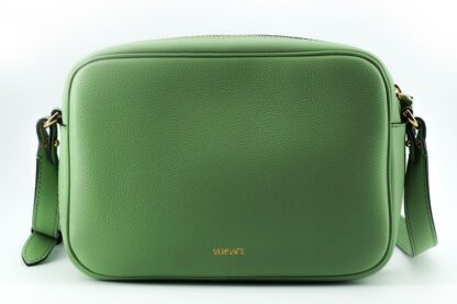 Versace - Elegant Mint Green Leather Camera Case Bag