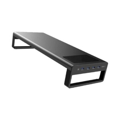 Επιτραπέζια Βάση για Οθόνη iggual IGG316900 USB 3.0 Μαύρο