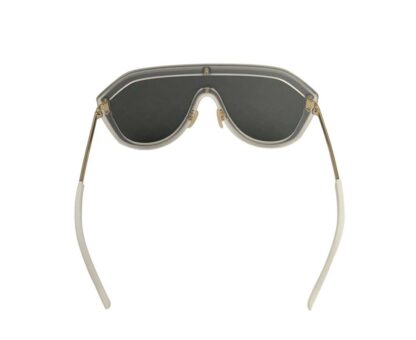 Fendi - Fendi Men's Blue Lens Classic Gold Silver Monogram Sunglasses