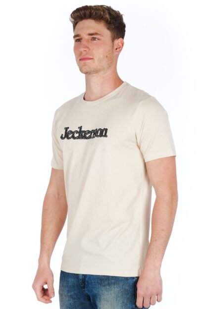 Jeckerson - Sleek Silver Slim Fit Jersey T-Shirt