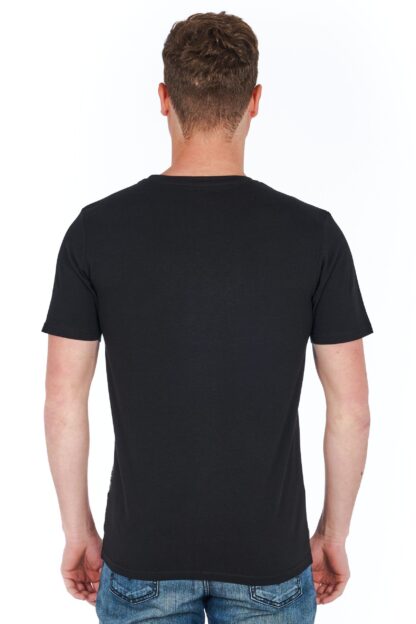 Jeckerson - Sleek Black Slim Fit Jersey Tee