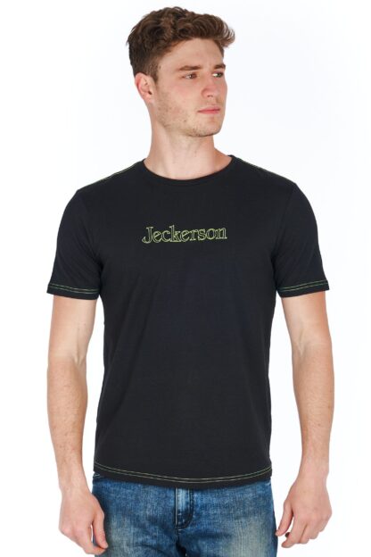 Jeckerson - Sleek Slim-Fit Jersey Tee with Logo