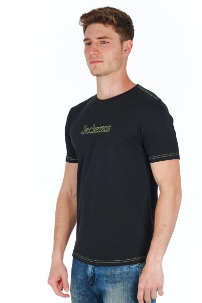 Jeckerson - Sleek Slim-Fit Jersey Tee with Logo