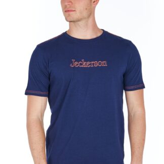 Jeckerson - Sleek Slim-Fit Jersey Tee with Logo