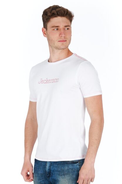 Jeckerson - Slim Fit Logo Tee with Short Sleeves