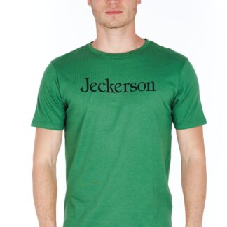 Jeckerson - Sleek Jersey Logo Tee - Slim Fit Elegance