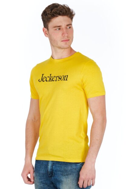 Jeckerson - Slim Fit Logo Print Jersey Tee