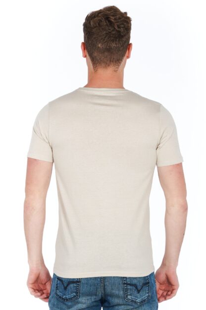 Jeckerson - Elegant Silver Slim Fit Jersey T-Shirt