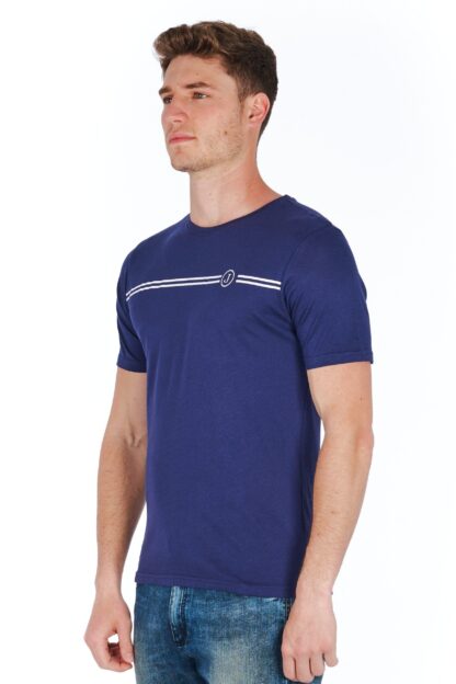 Jeckerson - Sleek Slim Fit Jersey T-shirt with Statement Print