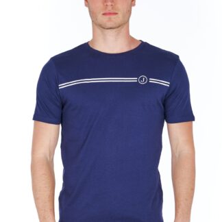 Jeckerson - Sleek Jersey Logo Tee - Slim Fit Elegance