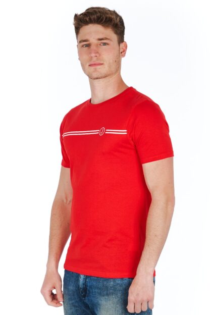 Jeckerson - Slim Fit Jersey Tee with Front Print