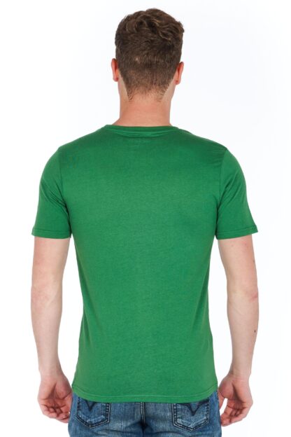 Jeckerson - Slim Fit Printed Jersey T-Shirt - Lush Green