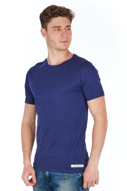 Jeckerson - Chic Slim-Fit Jersey Tee with Mini Logo Accent