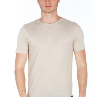 Jeckerson - Chic Slim-Fit Jersey Tee with Mini Logo Accent