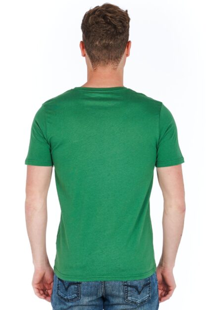 Jeckerson - Sleek Green Jersey T-Shirt with Mini Logo