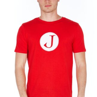 Jeckerson - Slim Fit Jersey T-Shirt with Logo Print