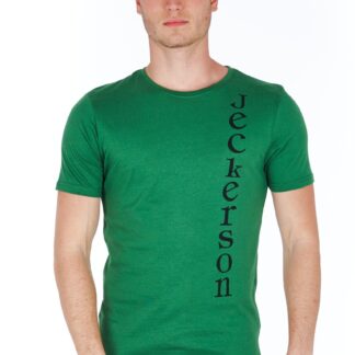 Jeckerson - Slim Fit Vertical Logo Jersey Tee