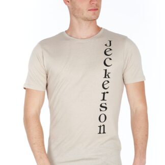 Jeckerson - Elevated White Jersey Logo Tee - Slim Fit