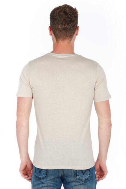 Jeckerson - Sleek Silver Slim Fit Logo Tee