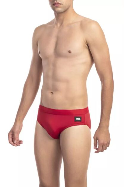 Karl Lagerfeld - Elegant Monocolor Mens Swim Briefs