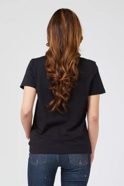 Custo Barcelona - Chic Black Printed Tee - Effortless Style