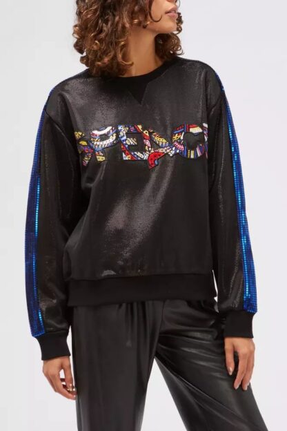 Custo Barcelona - Chic Embellished Side Band Sweatshirt