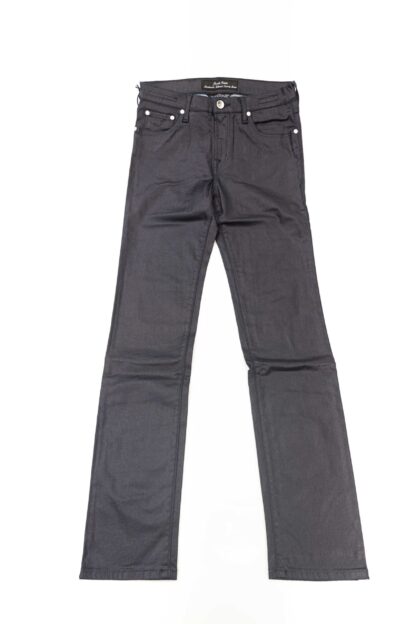 Jacob Cohen - Chic Gray Slim-Fit Pony Logo Jeans