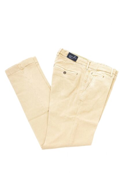 Jacob Cohen - Elegant Beige Chino Trousers with Logo Details