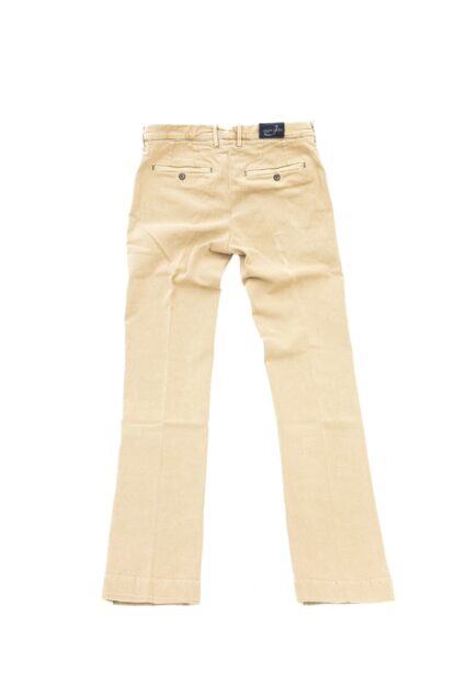 Jacob Cohen - Elegant Beige Chino Trousers with Logo Details