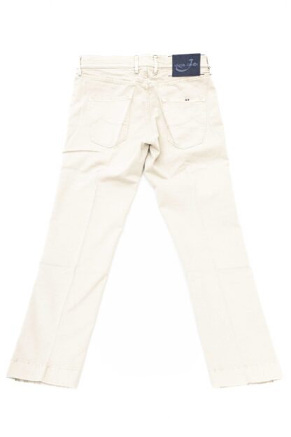 Jacob Cohen - Elegant Silver Chino Model Trousers