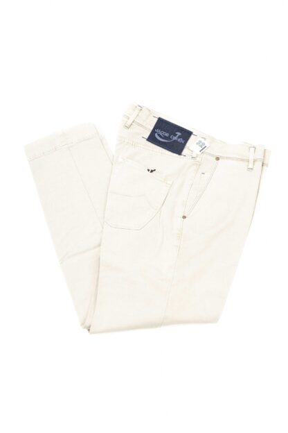 Jacob Cohen - Elegant Silver Chino Model Trousers