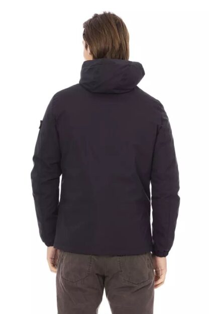 Baldinini Trend - Reversible Hooded Blue Jacket