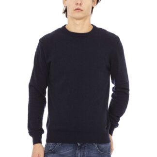 Baldinini Trend - Light Blue Wool Men Sweater