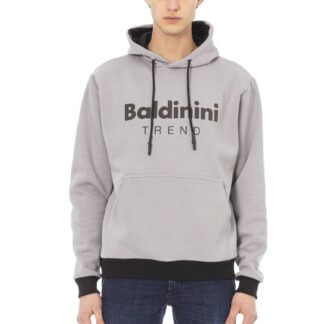 Baldinini Trend - Elevated Army Brushed Hoodie with Maxi Pocket