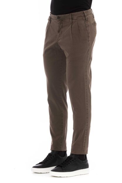 PT Torino - Elegant Brown Trousers for Sophisticated Men