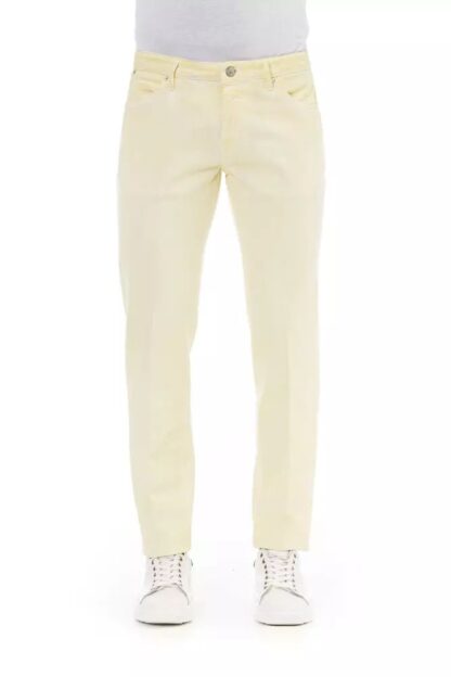 PT Torino - Beige Button-Up Cotton Jeans for Men