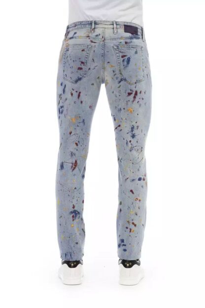 PT Torino - Trendsetting Skinny Splash Paint Jeans