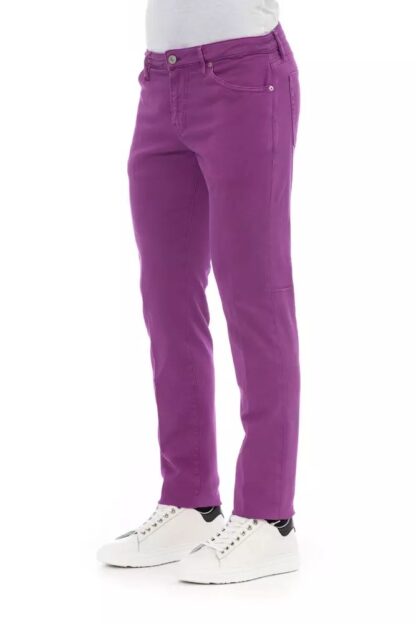 PT Torino - Elegant Violet Italian Designer Jeans