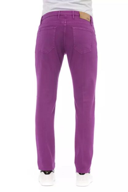 PT Torino - Elegant Violet Italian Designer Jeans