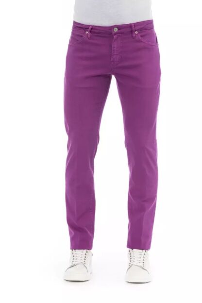 PT Torino - Elegant Violet Italian Designer Jeans