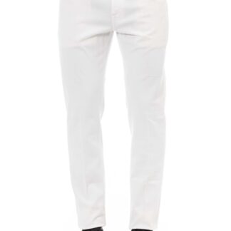 PT Torino - Elegant White Denim Mastery