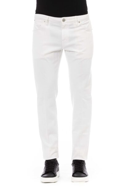 PT Torino - Sleek White Denim Delight